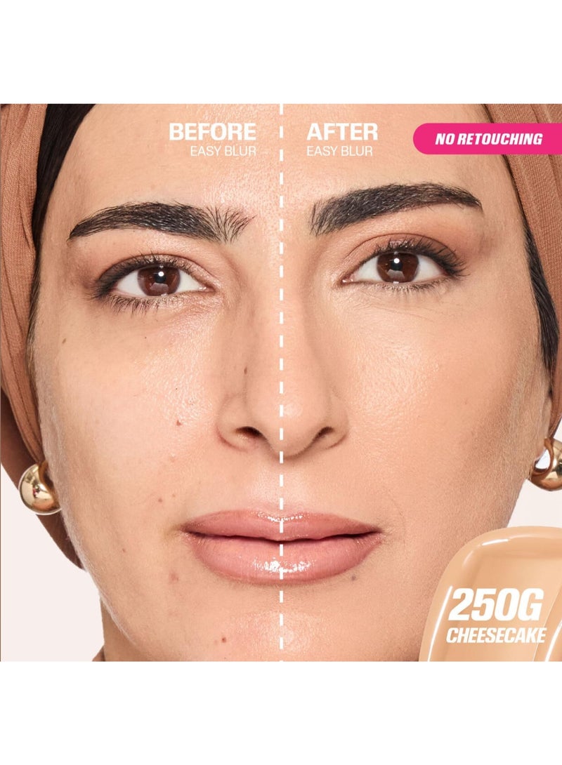 هدى بي بي كريم أساس إيزي بلور ناتشورال إيربراش - 30 مل | من بيلا | من بيلا (250 غ تشيز كيك) - Image 2